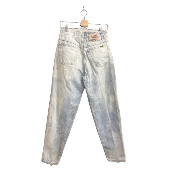 Vintage IKEDA Womens High Rise Straight Leg Jeans - Picture 3 of 16